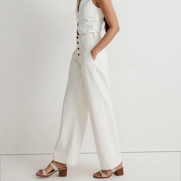 Madewell Super Wide Leg Jeans - Picture 9 of 10